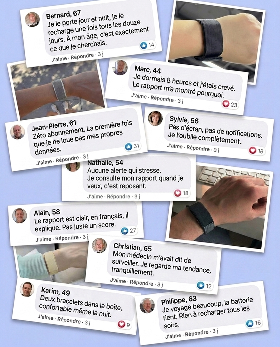 Fitmo Fitmo – Le bracelet biométrique qui lit vos signaux internes