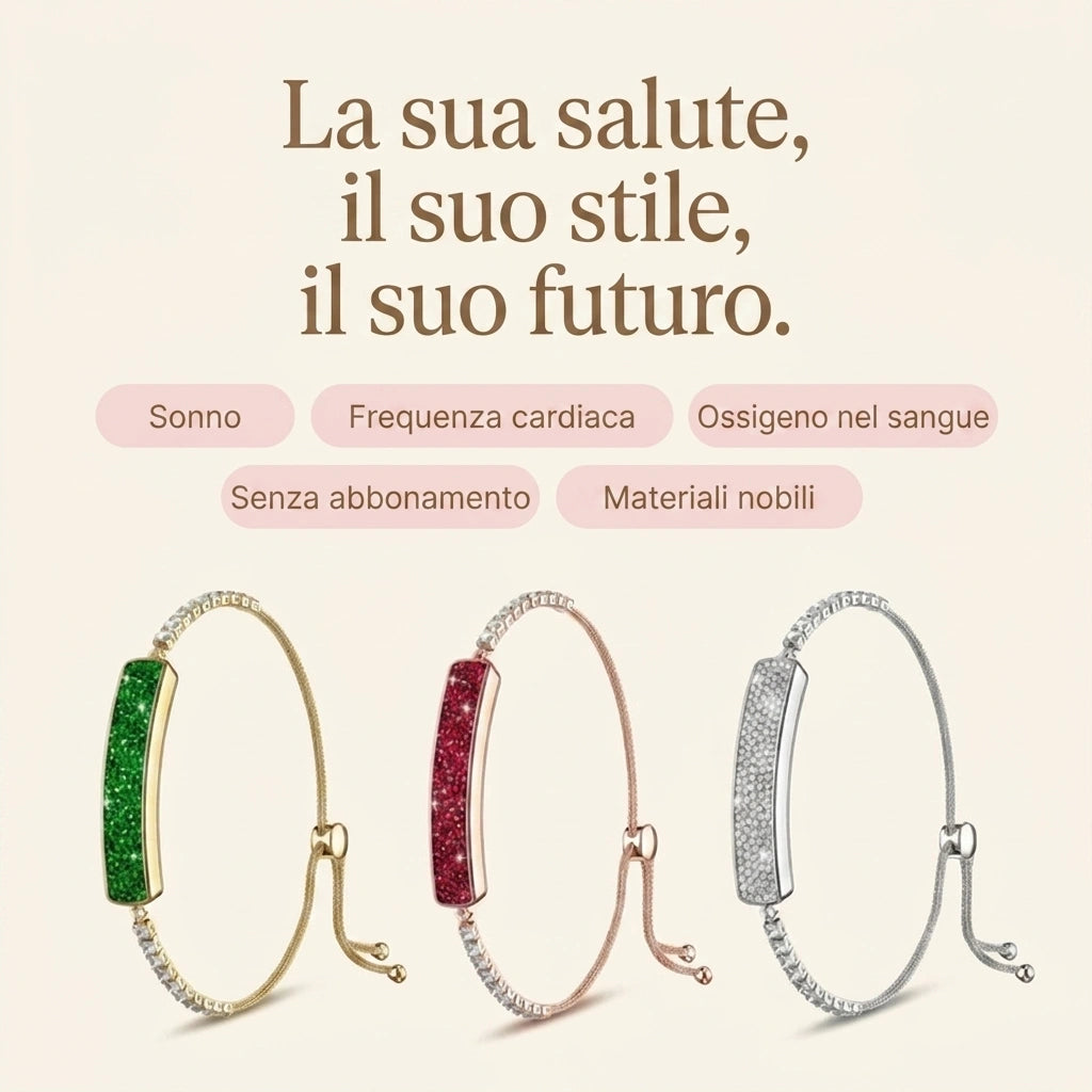 [IT] Il bracciale Tetra nelle sue tre finiture: argento, oro rosa e oro verde