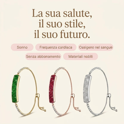 [IT] Il bracciale Tetra nelle sue tre finiture: argento, oro rosa e oro verde