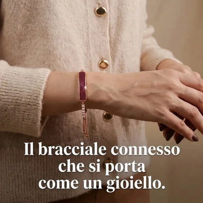 [IT] Il bracciale Tetra oro rosa carminio indossato al polso