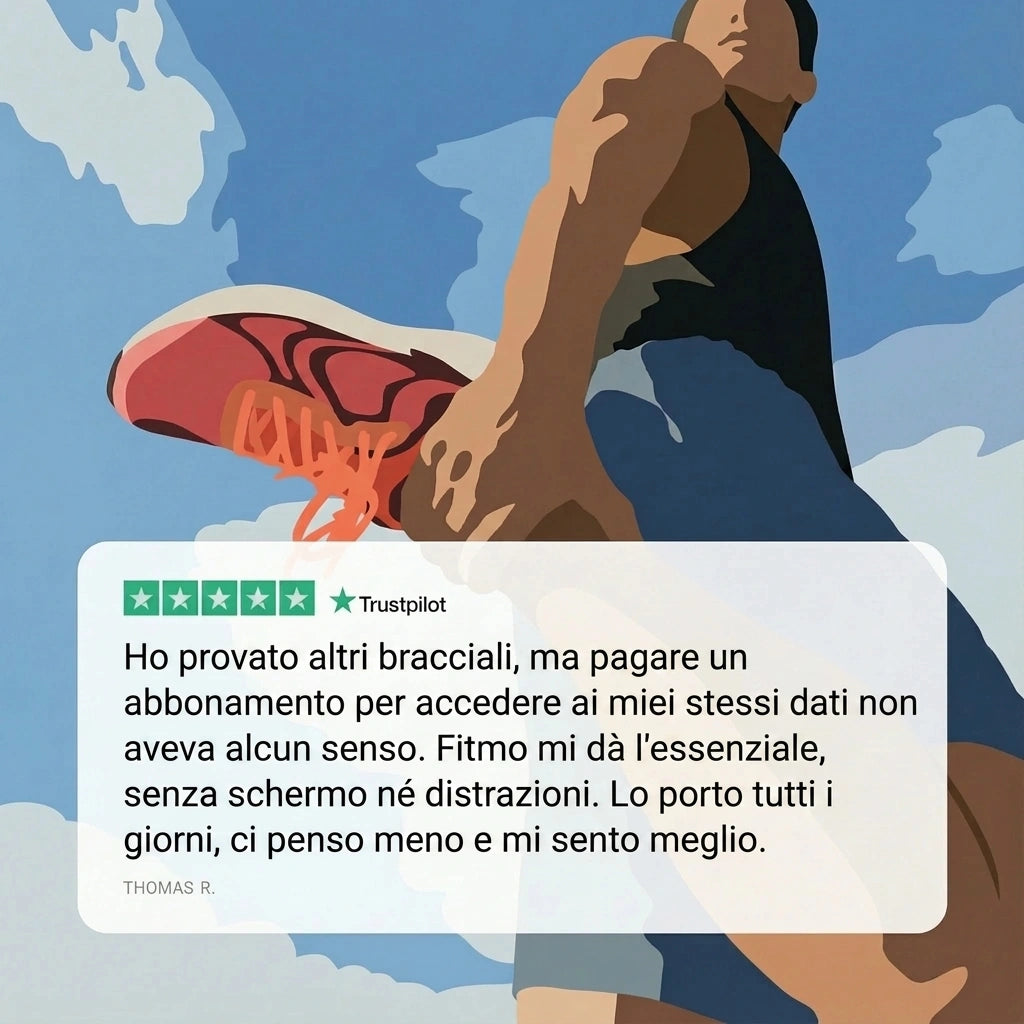 Recensione Trustpilot di Thomas R. sul Vitro: nessun abbonamento per accedere ai propri dati [IT]