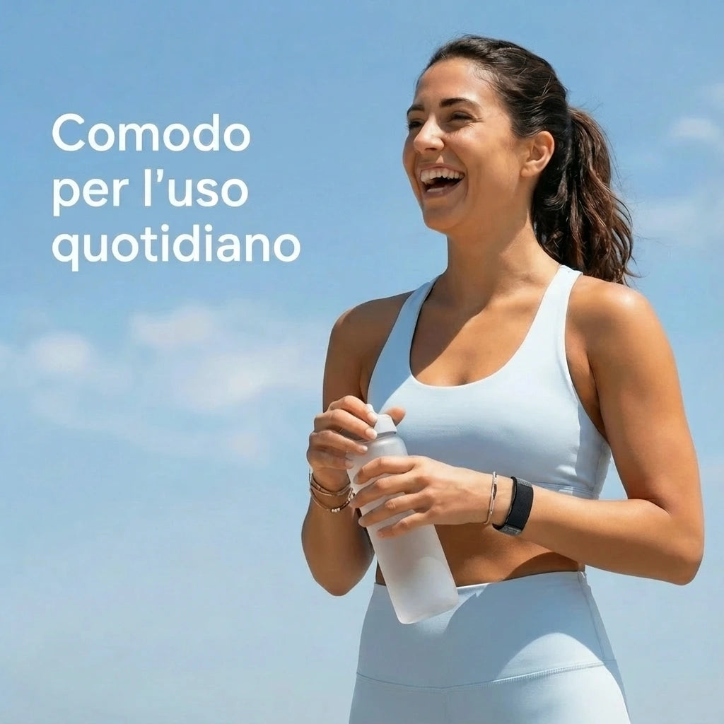 Vitro comodo da indossare ogni giorno al polso, senza schermo [IT]